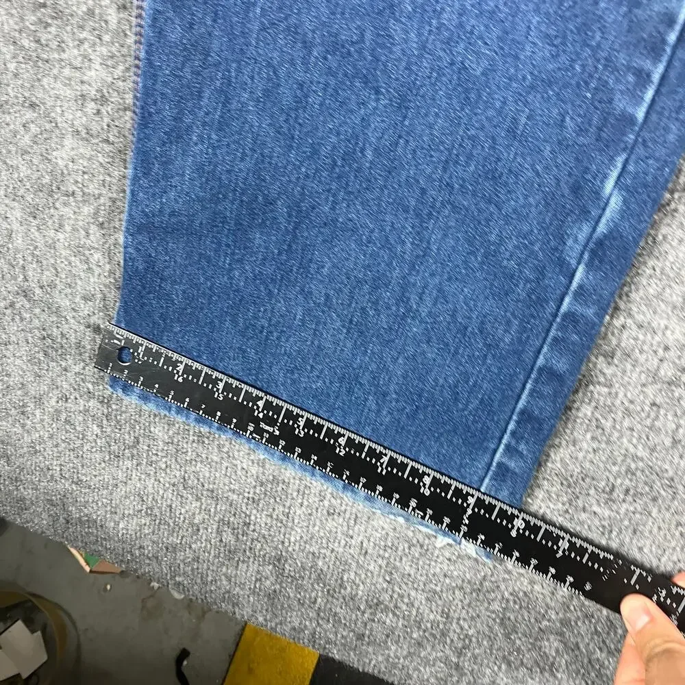 Dickies Carpenter 40X30 Jeans Mens Relaxed Straight‎ Blue Distressed Utility